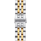 Tissot T Classic Tradition White Dial Two Tone Mesh Bracelet Watch for Women - T063.210.22.037.00