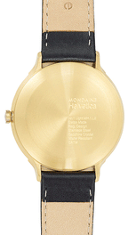 Mondaine Watch Helvetica No1 Light Black