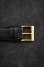 Mondaine Watch Helvetica No1 Light Gold Black