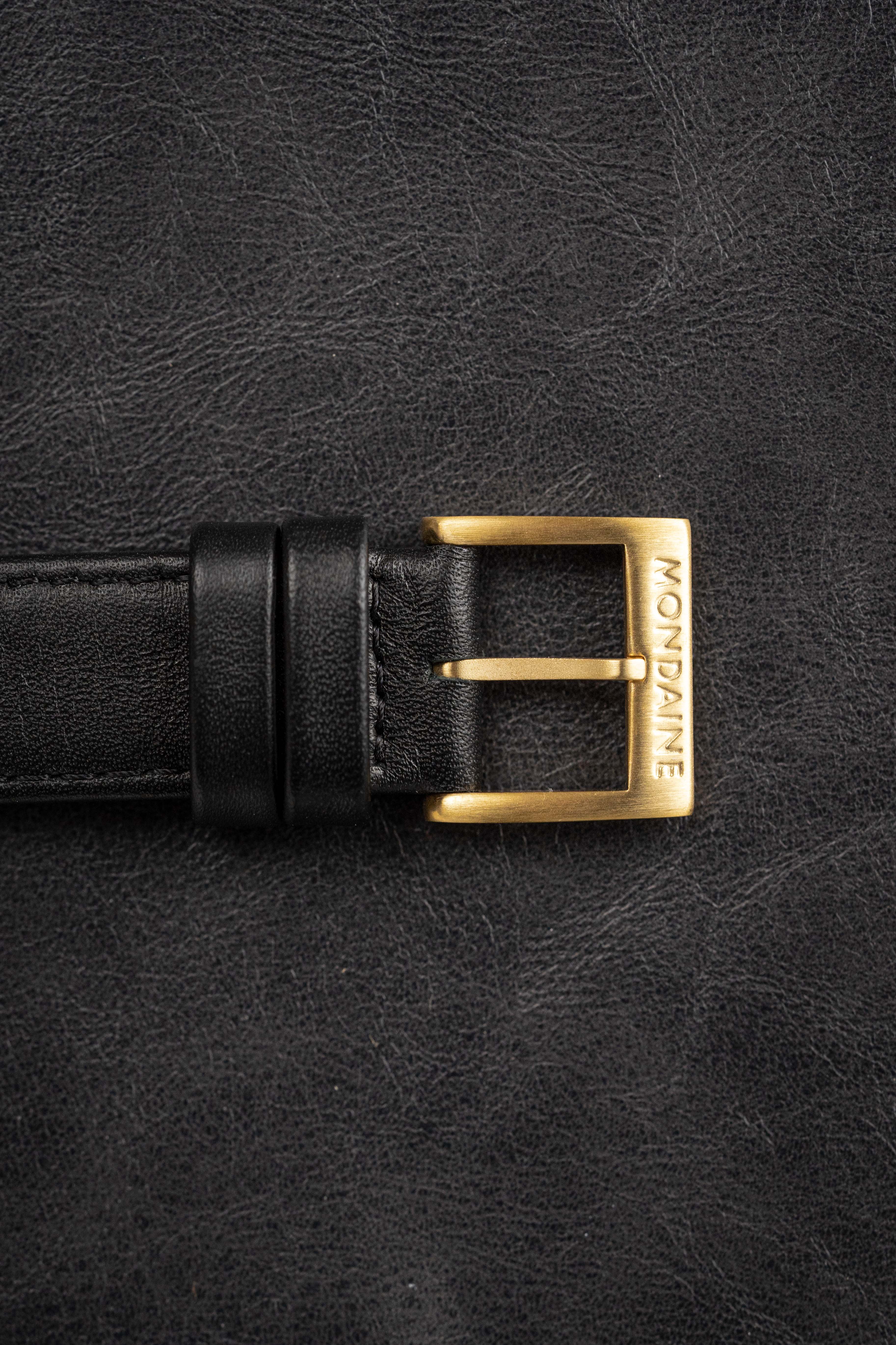 Mondaine Watch Helvetica No1 Light Gold Black