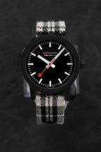 Mondaine Ladies Watch Essence Black White