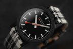 Mondaine Ladies Watch Essence Black White