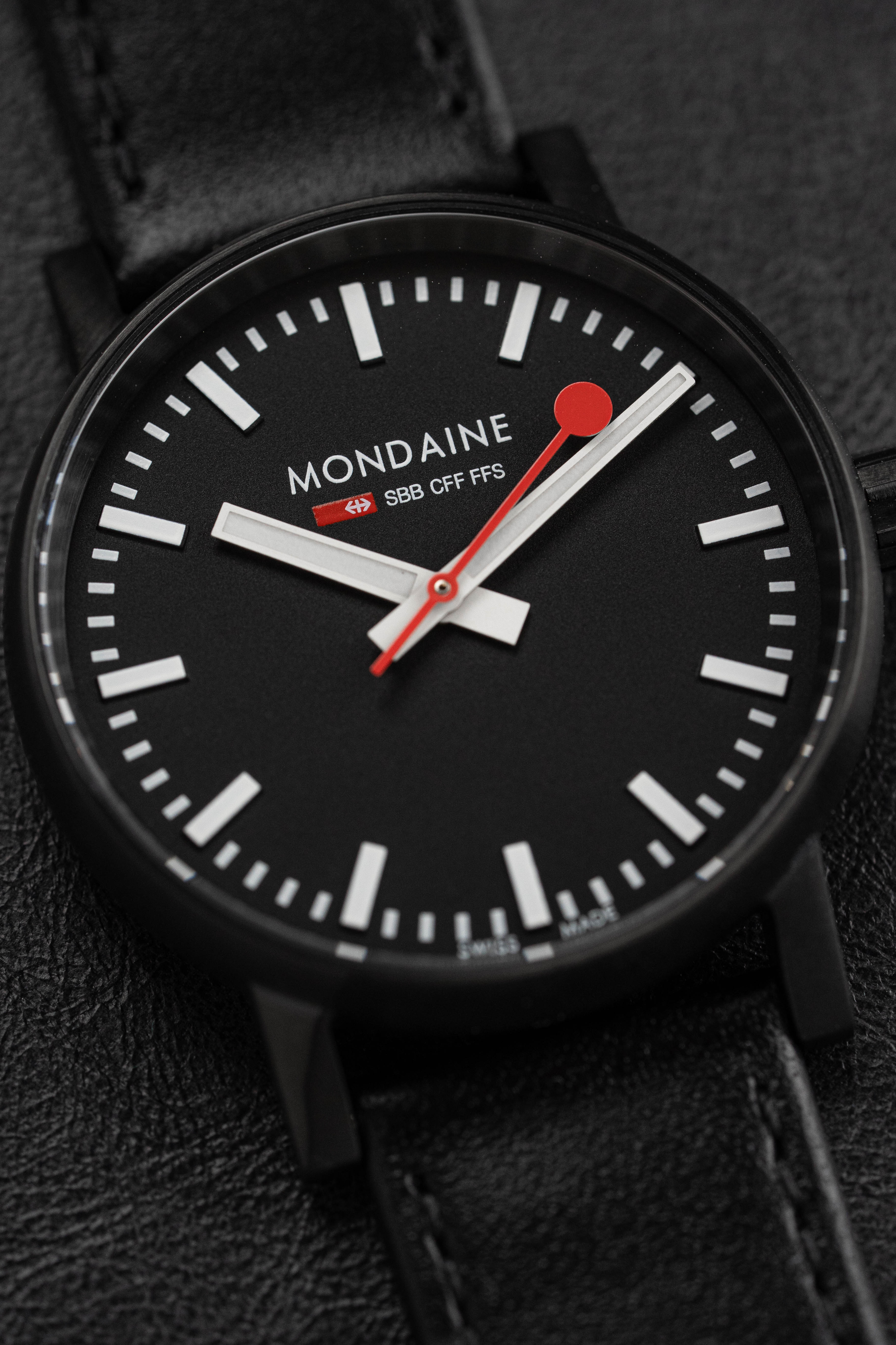 Mondaine Ladies Watch EVO2 Black