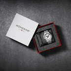 Mondaine Stop2go Backlight White Dial Stainless Steel Watch MST.4101B.SJ.2SE
