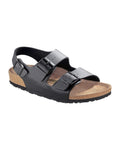 Milano Black Birko-Flor Sandals