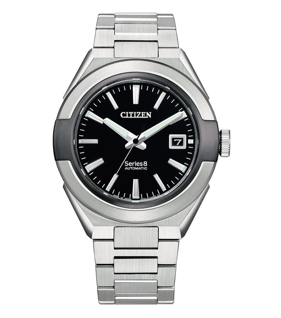Citizen Series 8 Black Dial Automatic Watch NA1004-87E