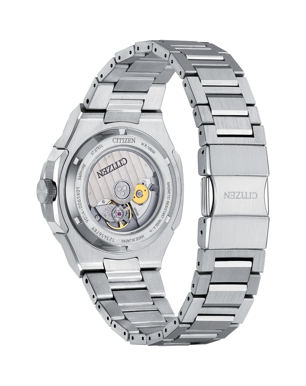 Citizen Series 8 Timepiece with GMT Functionality and Batman Bezel NB6031-56E