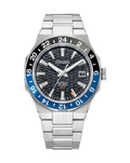 Citizen Series 8 Timepiece with GMT Functionality and Batman Bezel NB6031-56E