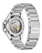 Citizen Series 8 Stainless Steel Black Dial Watch NB6050-51E