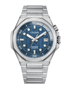 Citizen Series 8 Stainless Steel Blue Dial Watch NB6060-58L