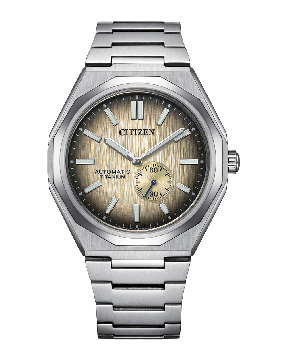 Citizen Zenshin Automatic Brown Dial Titanium Watch NK5020-58P
