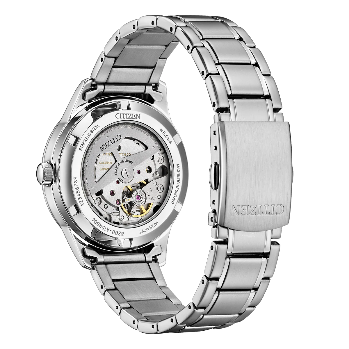 Citizen Mechanical Automatic Blue Dial NY4060-51L
