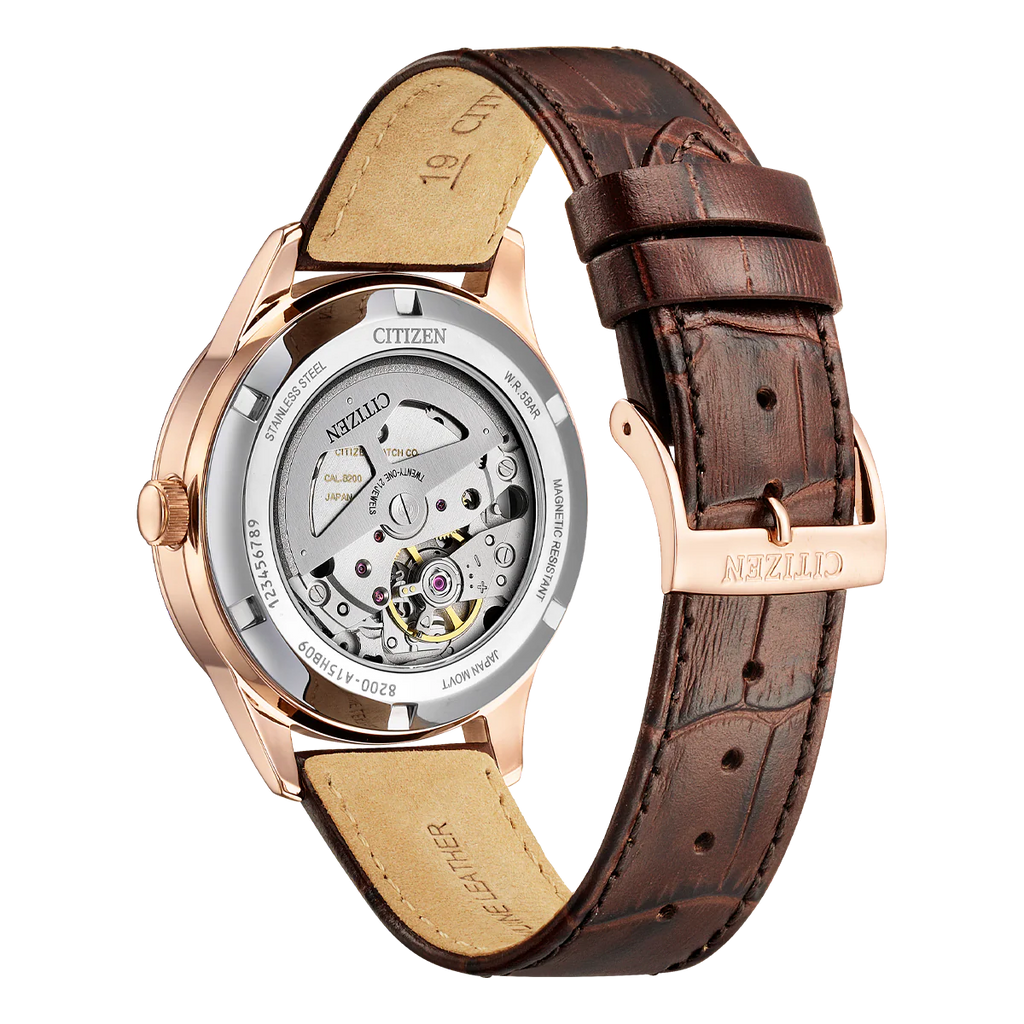 Citizen Mechanical Automatic Pink Gold NY4062-04X