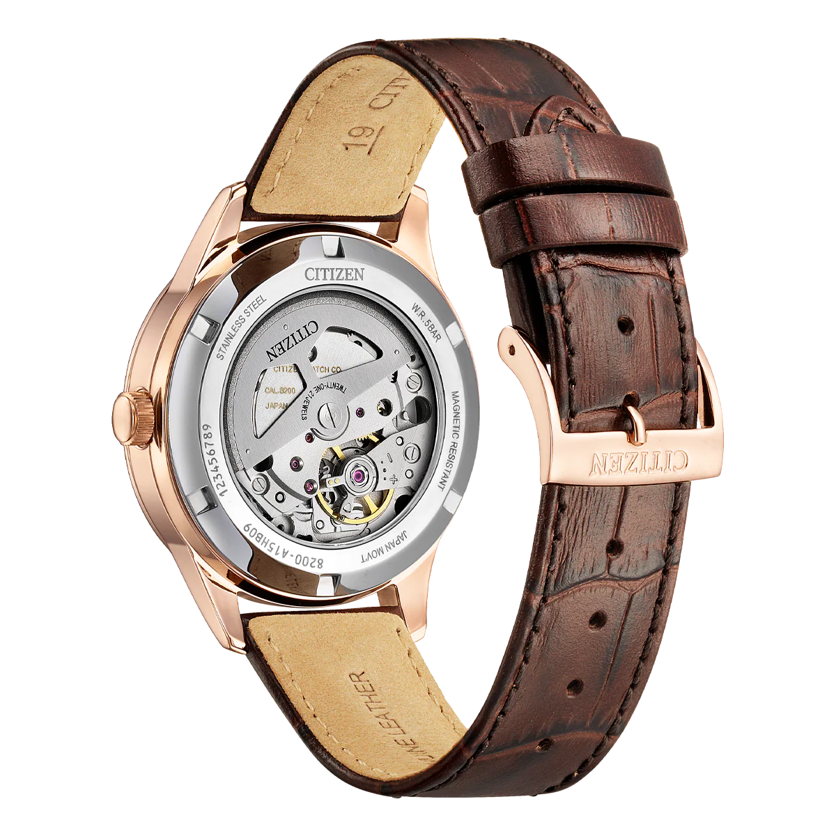 Citizen Mechanical Automatic Pink Gold NY4062-04X
