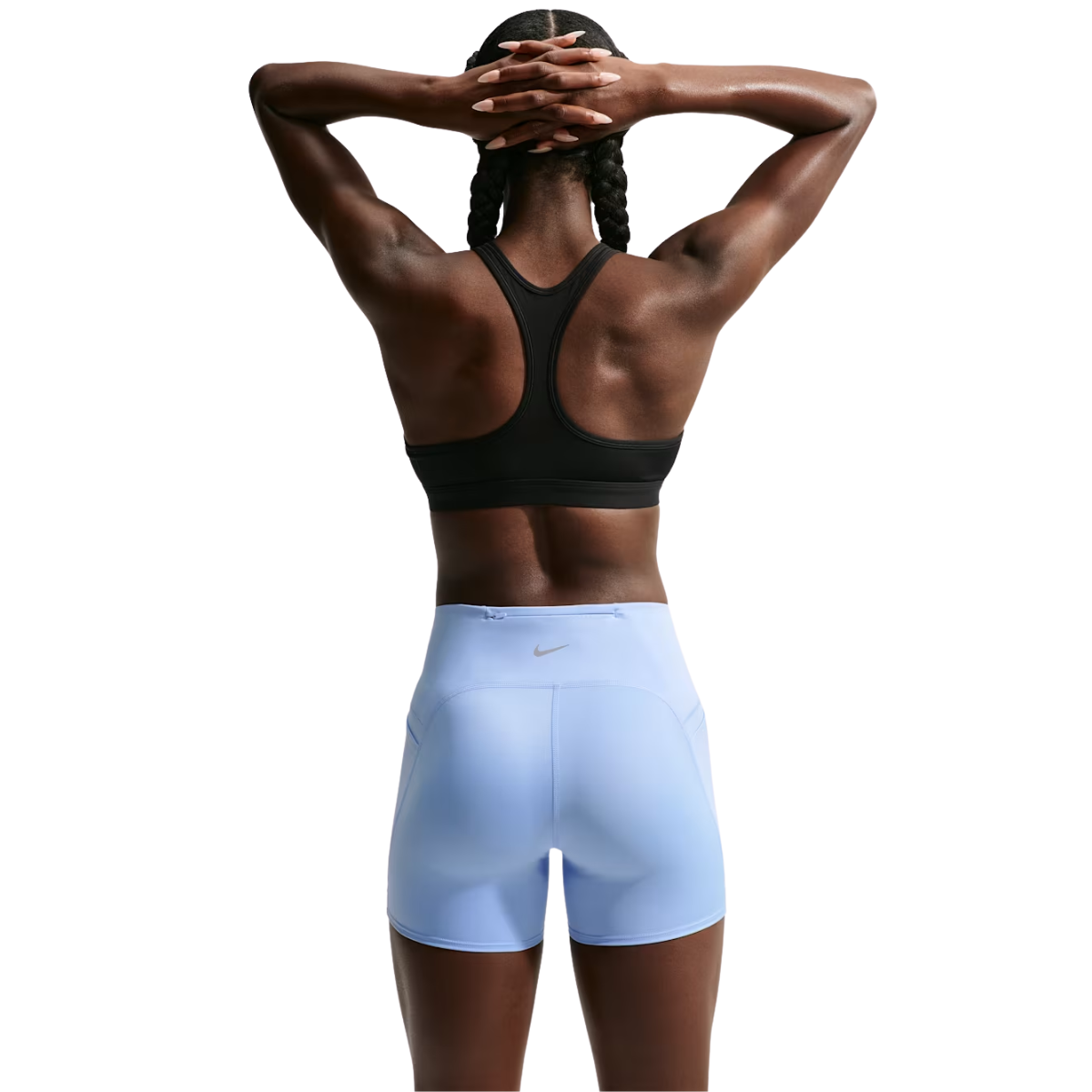 Nike Swift High-Waisted 10cm Tight Running Shorts with Pockets