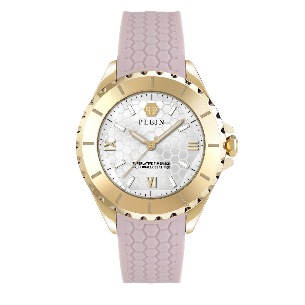 Philipp Plein Rock Couture Ladies  White Watch