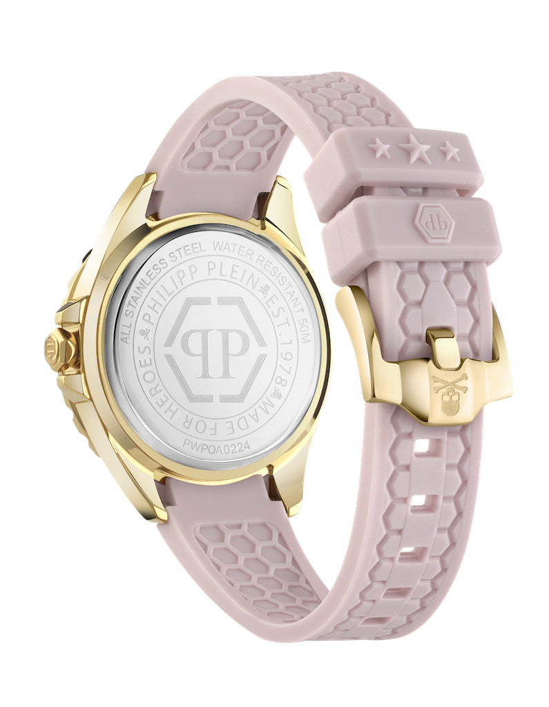 Philipp Plein Rock Couture Ladies  White Watch