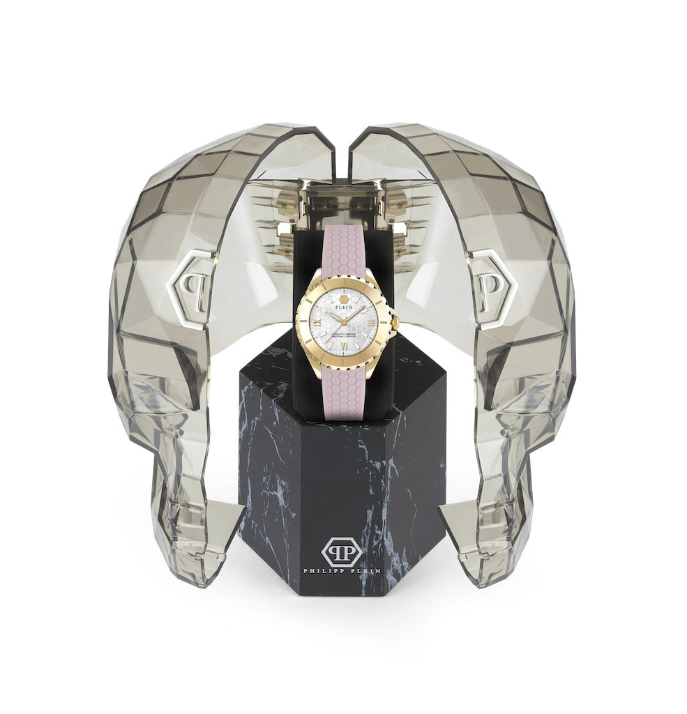 Philipp Plein Rock Couture Ladies  White Watch