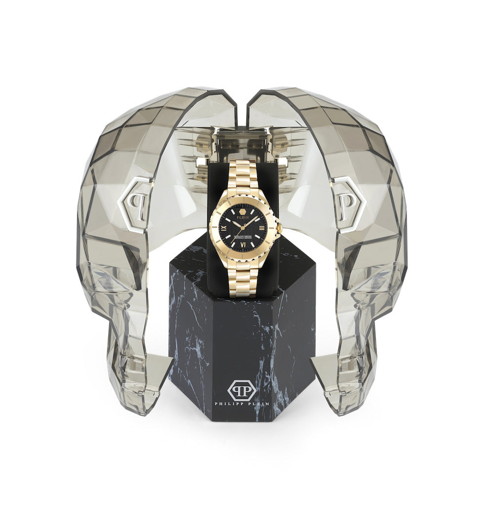 Philipp Plein Rock Couture Ladies  White Watch