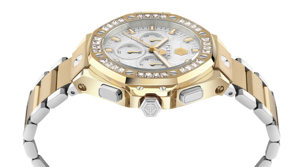 Philipp Plein Hyper $Port Unisex Silver Watch