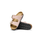 Arizona Light Rose Suede Leather Sandals