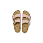 Arizona Light Rose Suede Leather Sandals