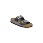 Arizona Metallic Black Birko-Flor Sandals