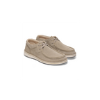 Pasadena Taupe Suede Leather Shoes