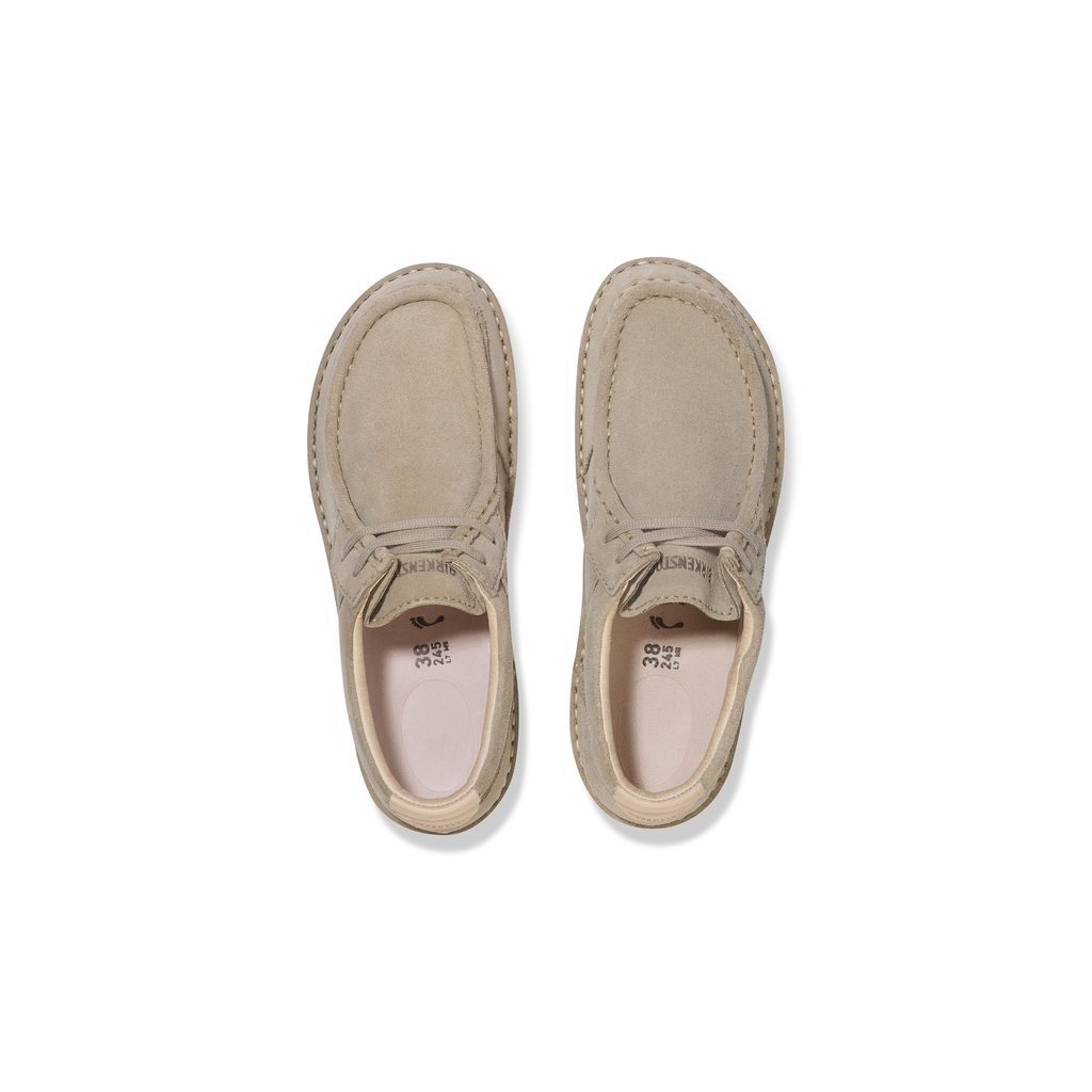 Pasadena Taupe Suede Leather Shoes