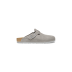 Boston Stone Coin Suede Leather Clogs