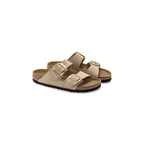 Arizona Big Buckle Sandcastle Nubuck Leather Sandals