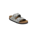 Arizona Big Buckle Pure Sage Nubuck Leather Sandals