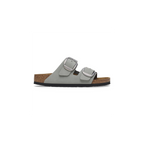 Arizona Big Buckle Pure Sage Nubuck Leather Sandals