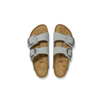 Arizona Big Buckle Pure Sage Nubuck Leather Sandals