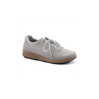 Honnef low Whale Gray Suede Leather Shoes