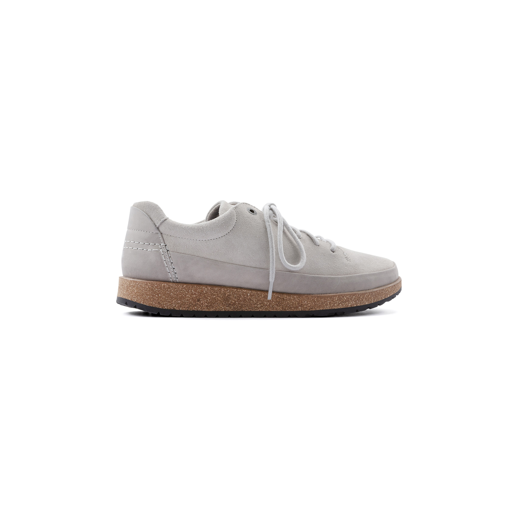 Honnef low Whale Gray Suede Leather Shoes