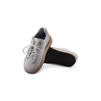 Honnef low Whale Gray Suede Leather Shoes