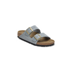 Arizona Basalt Grey Oiled Leather Sandals
