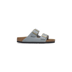 Arizona Basalt Grey Oiled Leather Sandals