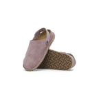 Lutry Premium Faded Purple Suede Leather Clogs