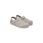 Tokio Stone Coin Suede Leather Clogs