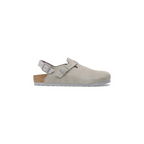 Tokio Stone Coin Suede Leather Clogs
