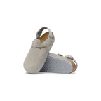 Tokio Stone Coin Suede Leather Clogs