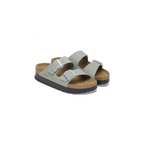 Arizona Flex Platform Pure Sage Nubuck Leather Sandals
