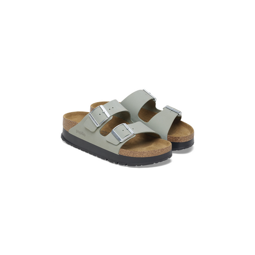 Arizona Flex Platform Pure Sage Nubuck Leather Sandals