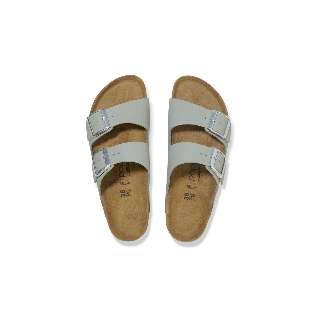 Arizona Flex Platform Pure Sage Nubuck Leather Sandals