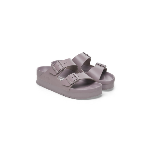 Arizona Flex Platform Exquisite Faded Purple Natural Leather Sandals