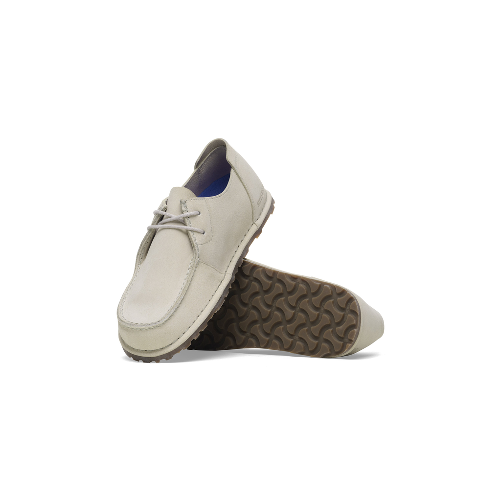 Utti Lace Antique White Suede Leather Shoes