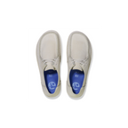 Utti Lace Antique White Suede Leather Shoes
