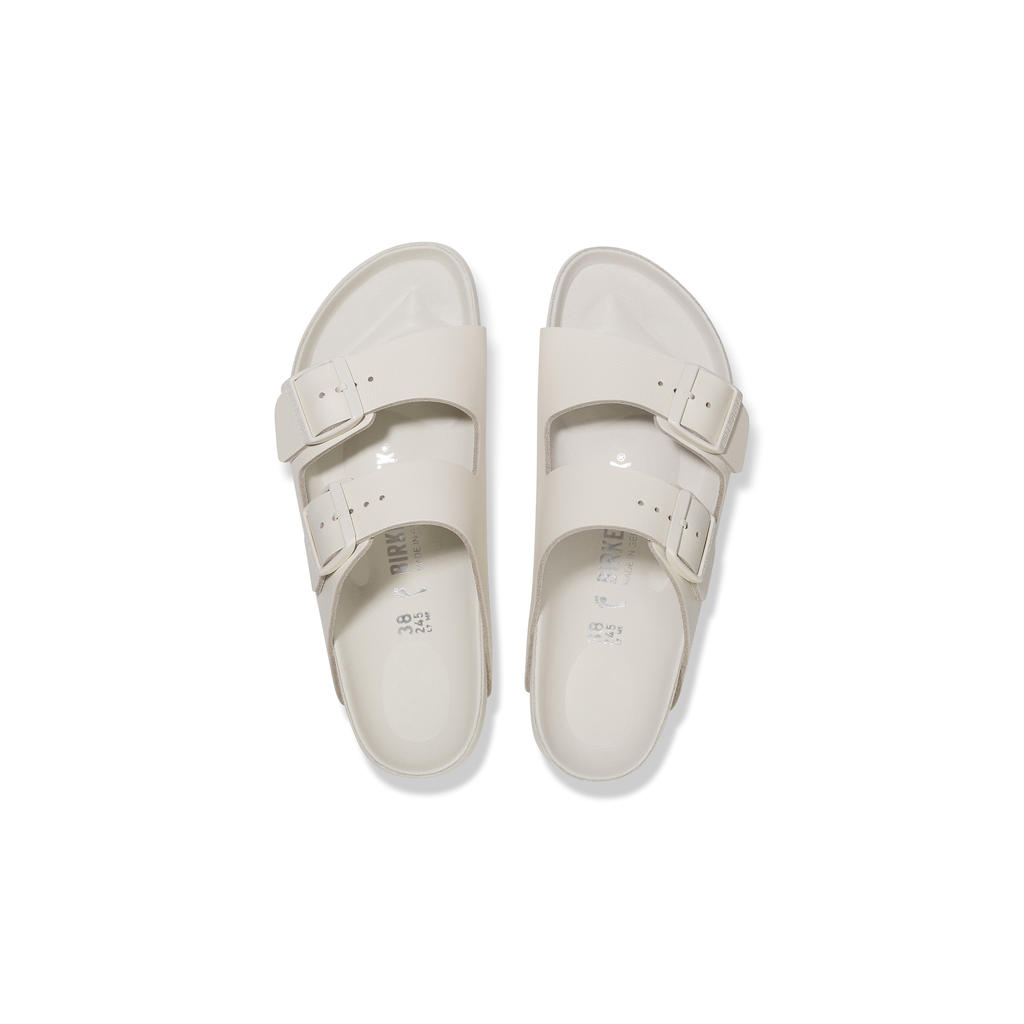 Arizona Exquisite Eggshell Natural Leather Sandals